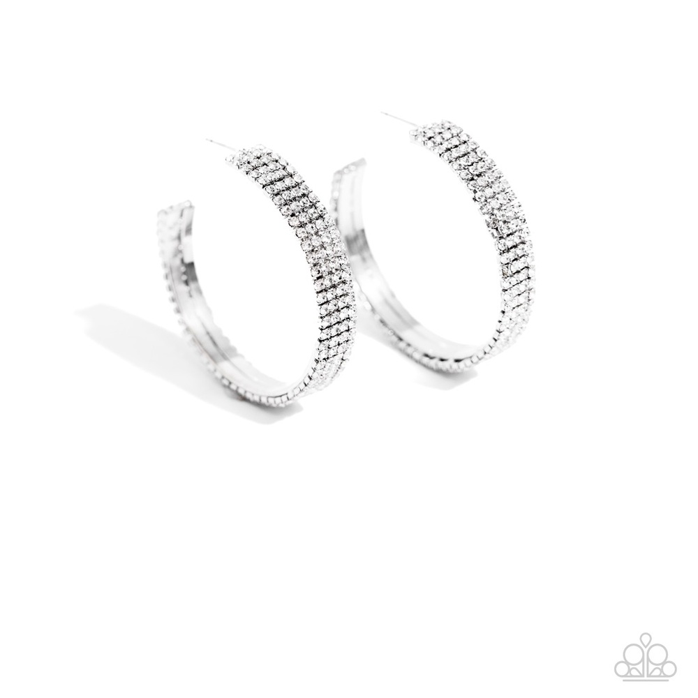 Rhinestone hoops